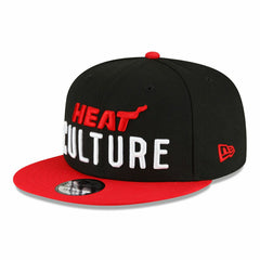 Miami Heat 2023 NBA City Edition New Era 9FIFTY Snapback Cap Lifestyle