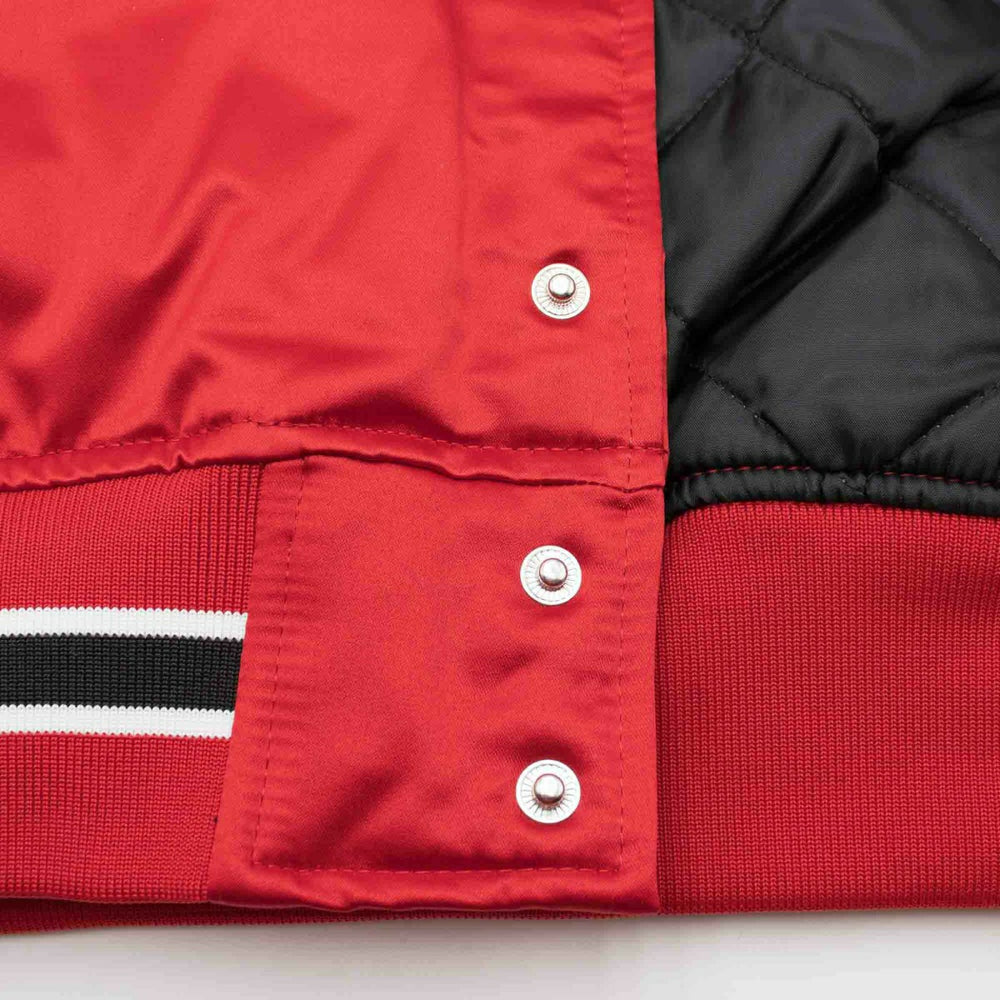 Miami Heat Mitchell & Ness Heavyweight Satin NBA Jacket Taass for sale