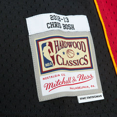 Chris Bosh #1 Miami Heat 2012-13 Mitchell & Ness Swingman NBA Jersey Black Classic