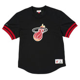 Miami Heat Mitchell & Ness Camo Reflective NBA Crew Mesh Jersey Taass sale
