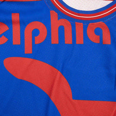 Philadelphia 76ers Big Face 2.0 Mitchell & Ness NBA Jersey Red Lifestyle