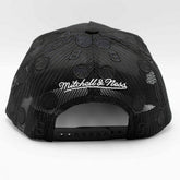 Milwaukee Bucks Mitchell & Ness Monogram NBA Trucker Cap Black Taass sale