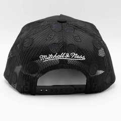 Milwaukee Bucks Mitchell & Ness Monogram NBA Trucker Cap Black Taass sale
