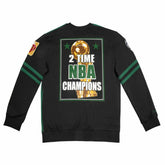 Milwaukee Bucks All Over 2.0 Mitchell & Ness NFL Crew Fleece Pullover Lifestyle