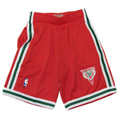 Milwaukee Bucks 2008-09 Mitchell & Ness Swingman NBA Shorts Red Taass for sale