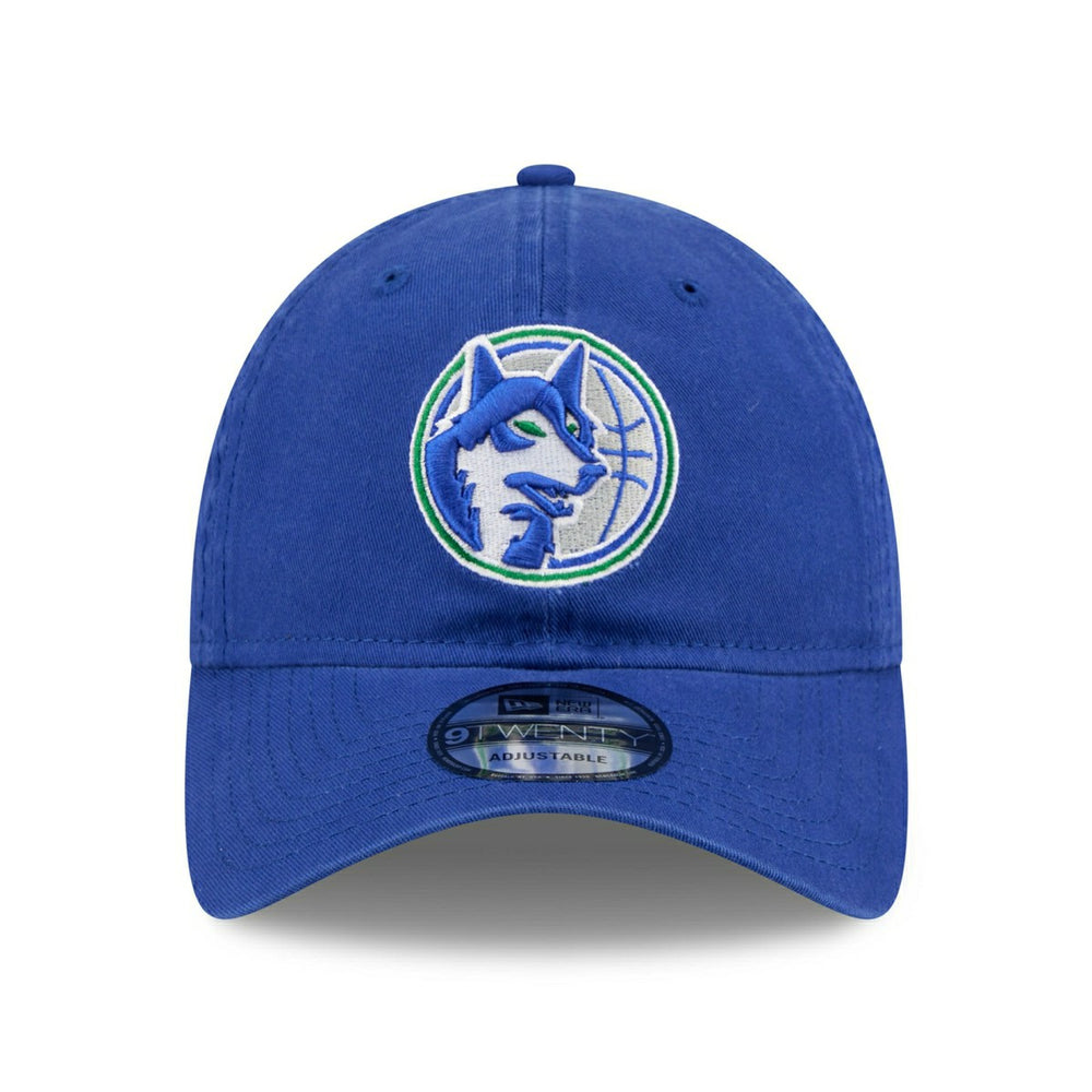 Minnesota Timberwolves Hardwood Classics 9TWENTY Adjustable Cap Blue Taass for sale