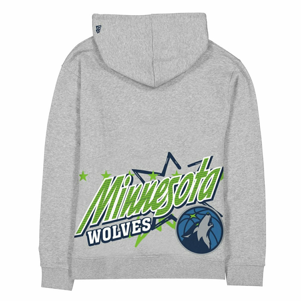 Minnesota Timberwolves Sport Classics Oversized NBA Hoodie Gray Taass sale