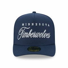 Minnesota Timberwolves 2025 NBA Draft New Era 59FIFTY A-Frame Fitted Cap Navy Taass for sale