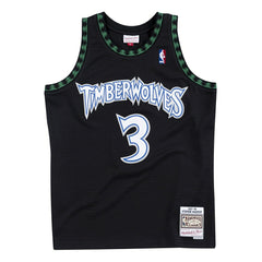 Stephon Marbury #3 Minnesota Timberwolves 1997-98 Swingman NBA Jersey Black Classic