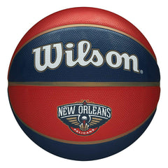 New Orleans Pelicans Team Tribute Wilson NBA Basketball (Size 7) Fashion