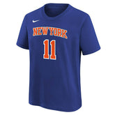 Jalen Brunson #11 New York Knicks Nike Player NBA T-Shirt Blue (YOUTH) Taass US