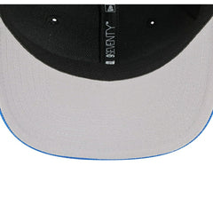 New York Knicks 2025-26 NBA Statement Stretch-Snap 9SEVENTY Cap Black Taass for sale