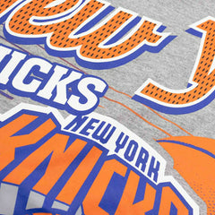New York Knicks Sport Classics Oversized NBA T-Shirt Gray Taass for sale