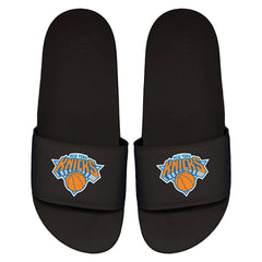 New York Knicks Primary Logo ISlide NBA Gel Slides Black Taass sale