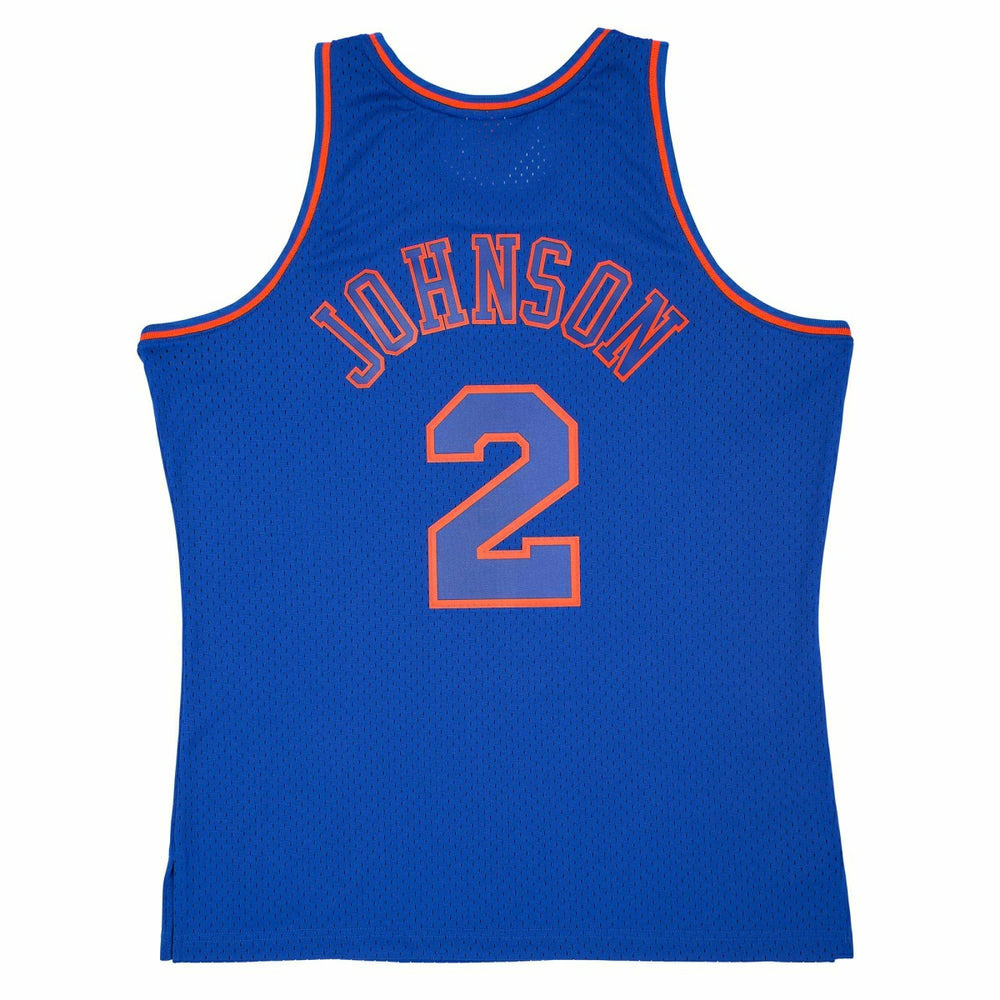 Larry Johnson #2 New York Knicks 1996-97 Mitchell & Ness Swingman NBA Jersey Alternate Taass for sale