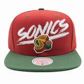 Seattle Supersonics Transcript Mitchell & Ness Snapback NBA Cap Classic