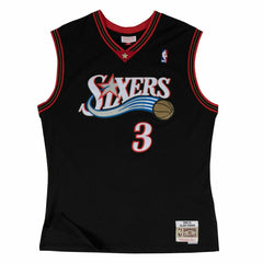 Allen Iverson #3 Philadelphia 76ers 2000-01 Swingman NBA Jersey Black Lifestyle