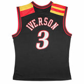 Allen Iverson #3 Philadelphia 76ers 2006 Barcelona Mitchell & Ness Swingman NBA Jersey Classic