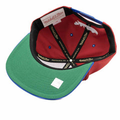 Philadelphia 76ers Transcript Mitchell & Ness Snapback NBA Cap Taass sale