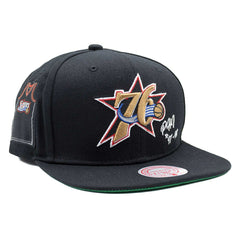 Philadelphia 76ers Jersey Love Mitchell & Ness Snapback NBA Cap Black Classic