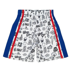 Philadelphia 76ers Doodle Mitchell & Ness Swingman NBA Shorts Lifestyle
