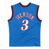 Allen Iverson #3 Philadelphia 76ers 1999-00 Mitchell & Ness Swingman NBA Jersey Blue Taass US