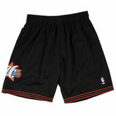 Philadelphia 76ers 2000-01 Mitchell & Ness Swingman NBA Shorts Black Taass for sale