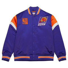 Phoenix Suns Mitchell & Ness Heavyweight Satin NBA Jacket Taass sale