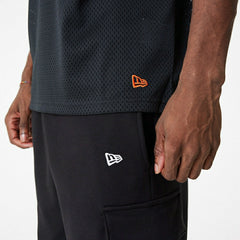 Phoenix Suns New Era Oversized NBA Mesh T-Shirt Black Classic