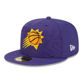 Phoenix Suns 2023 NBA Draft New Era 59FIFTY Fitted Cap Purple Taass for sale