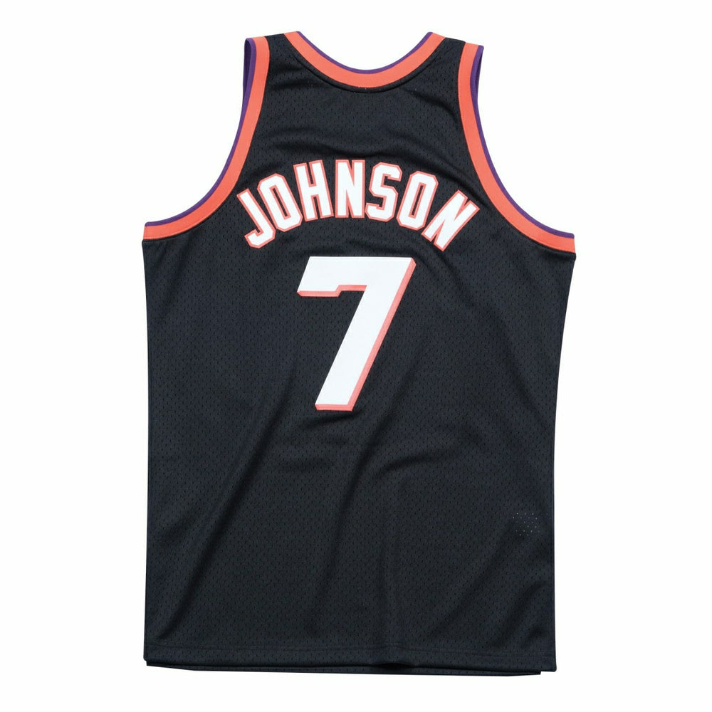 Kevin Johnson #7 Phoenix Suns 1996-97 Mitchell & Ness Swingman NBA Jersey Taass for sale