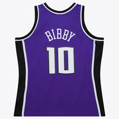 Mike Bibby #10 Sacramento Kings 2002-03 Mitchell & Ness Swingman NBA Jersey Purple Taass for sale