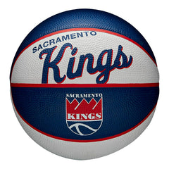 Sacramento Kings NBA Retro Wilson Mini Basketball (Size 3) Taass for sale