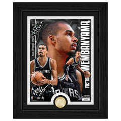 Victor Wembanyama San Antonio Spurs Artist Proof Bronze Coin NBA Photo Frame Taass sale