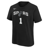 Victor Wembanyama #1 San Antonio Spurs Player NBA T-Shirt (YOUTH) Lifestyle