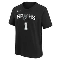 Victor Wembanyama #1 San Antonio Spurs Player NBA T-Shirt (YOUTH) Lifestyle