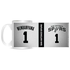 Victor Wembanyama #1 San Antonio Spurs NBA Mug (330 ml) Classic