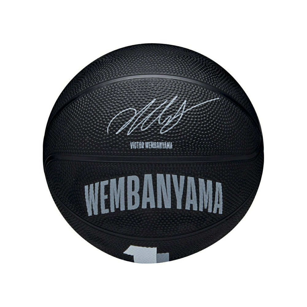 Victor Wembanyama #1 San Antonio Spurs Wilson NBA Mini Basketball (Size 3) Taass sale