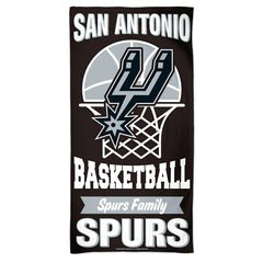 San Antonio Spurs Slogan WinCraft NBA Beach Towel Taass sale