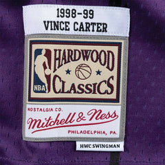 Vince Carter #15 Toronto Raptors 1998-99 Mitchell & Ness Swingman NBA Jersey Purple Fashion