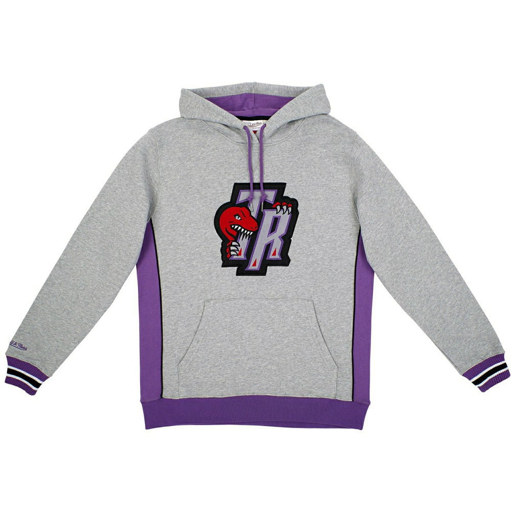 Toronto Raptors Pinnacle Mitchell & Ness NBA Heavyweight Fleece Hoodie Grey Taass US