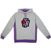Toronto Raptors Pinnacle Mitchell & Ness NBA Heavyweight Fleece Hoodie Grey Taass US