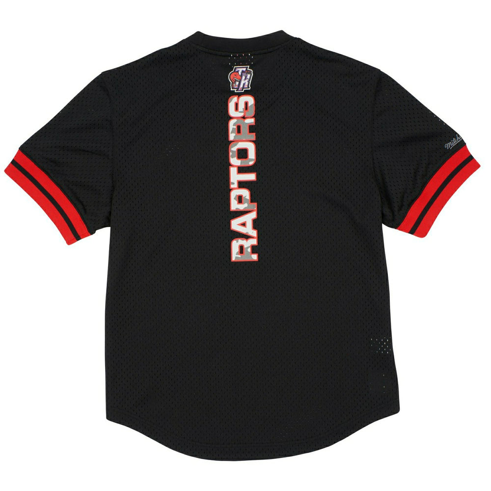 Toronto Raptors Mitchell & Ness Camo Reflective NBA Crew Mesh Jersey Classic
