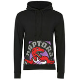 Toronto Raptors Cropped Logo Mitchell & Ness NBA Hoodie Black Taass US