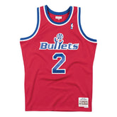 Chris Webber #2 Washington Bullets 1994-95 Swingman NBA Jersey Red Classic