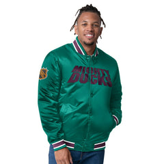 Anaheim Ducks Closer Reversible NHL Varsity Jacket Purple/Teal Taass for sale