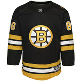 David Pastrnak #88 Boston Bruins Premier NHL Jersey Black (YOUTH) Classic