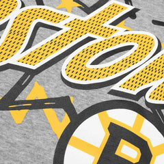 Boston Bruins Sport Classics Oversized NHL Hoodie Gray Fashion