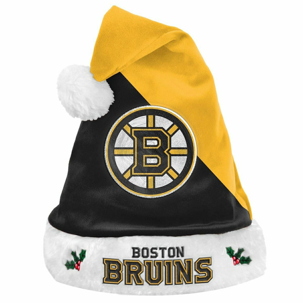 Boston Bruins FOCO Basic Christmas NHL Santa Hat Fashion