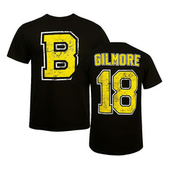 Happy Gilmore #18 Boston T-Shirt Black Lifestyle